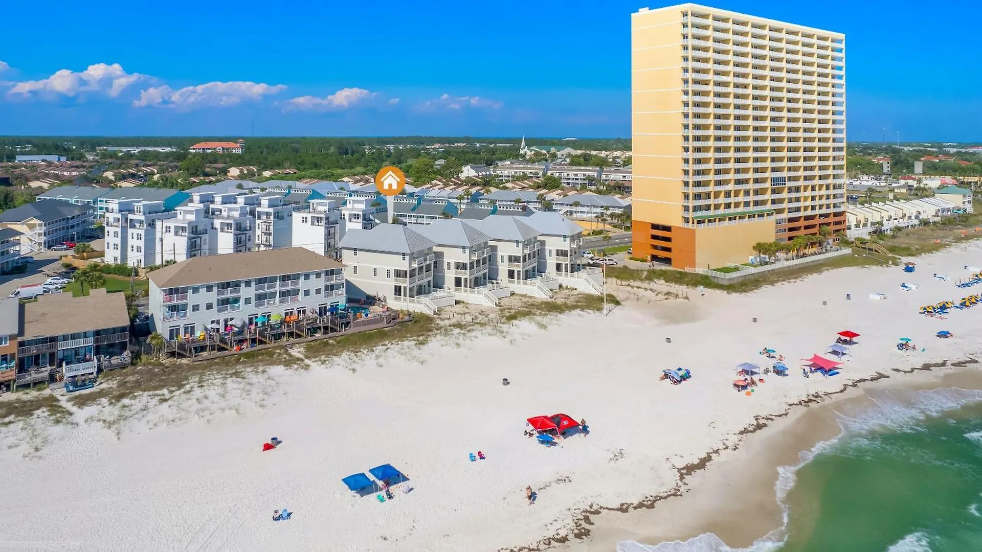 Semesterbostad Beach House - Anchors Aweigh By Panhandle Getaways Panama City Beach USA